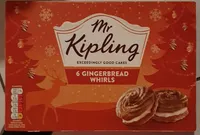 6 gingerbread whirls