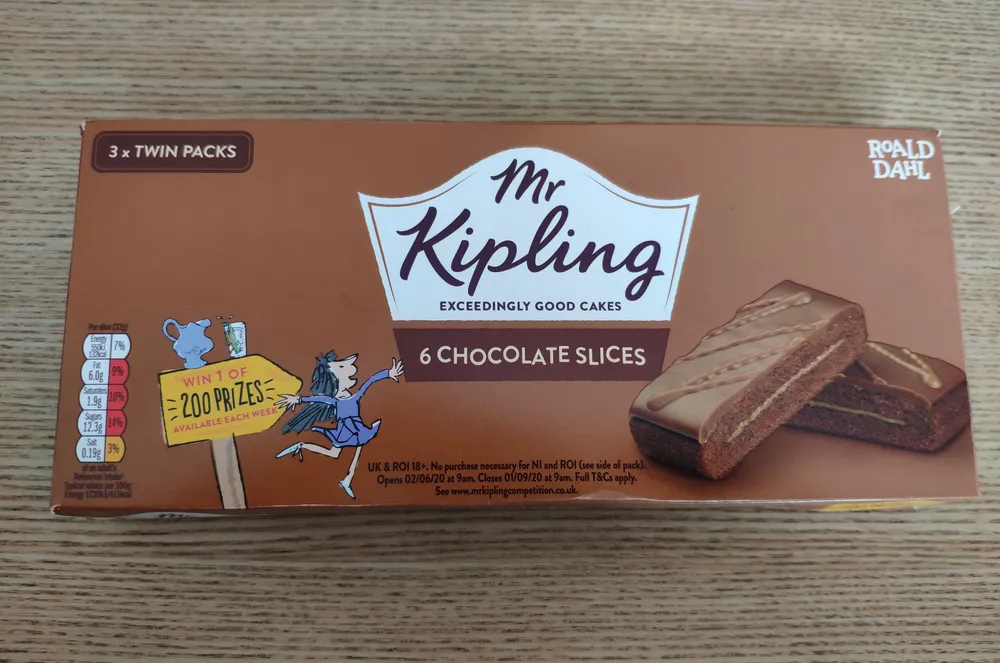 6 Chocolate Slices