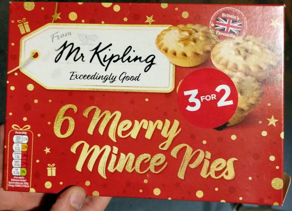 6 Merry Mince Pies