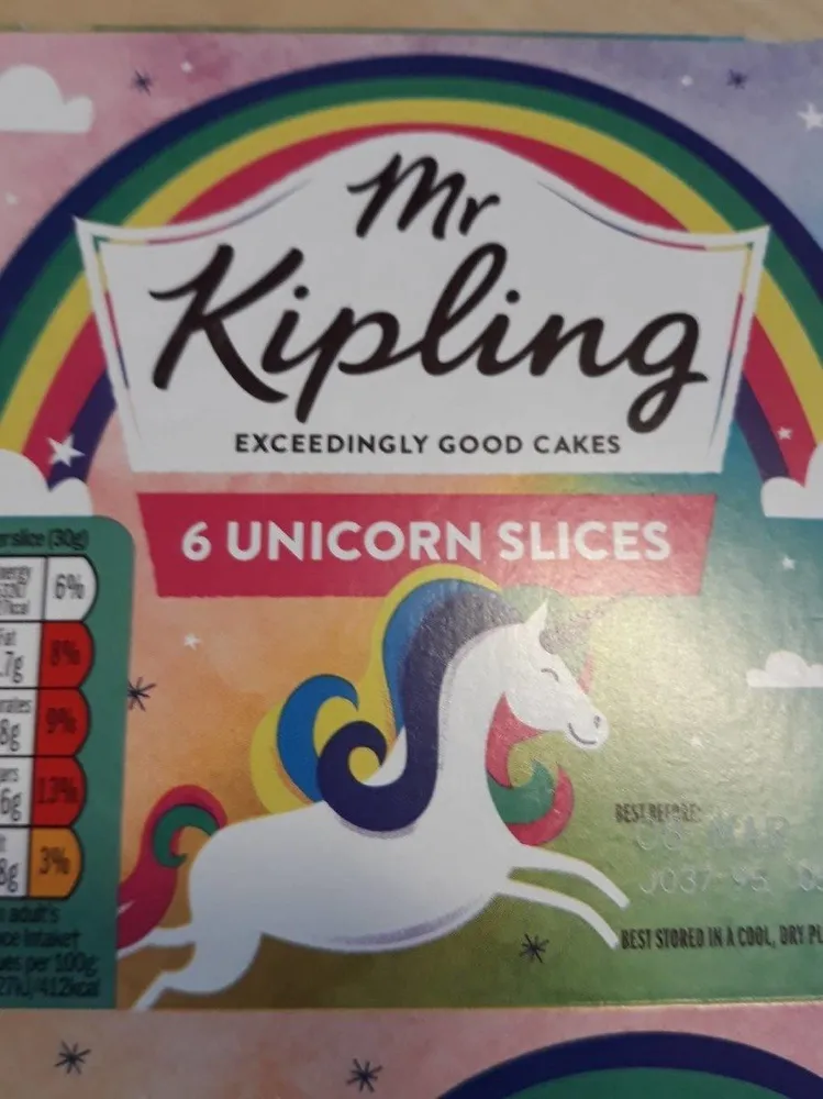 Unicorn slices
