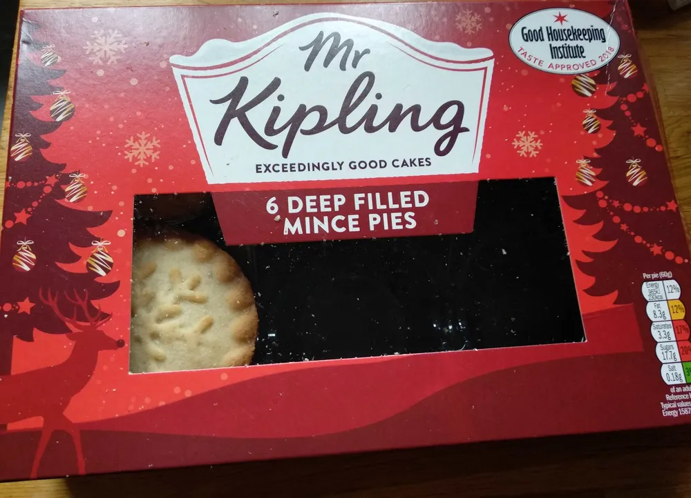6 Deep Filled Mince Pies