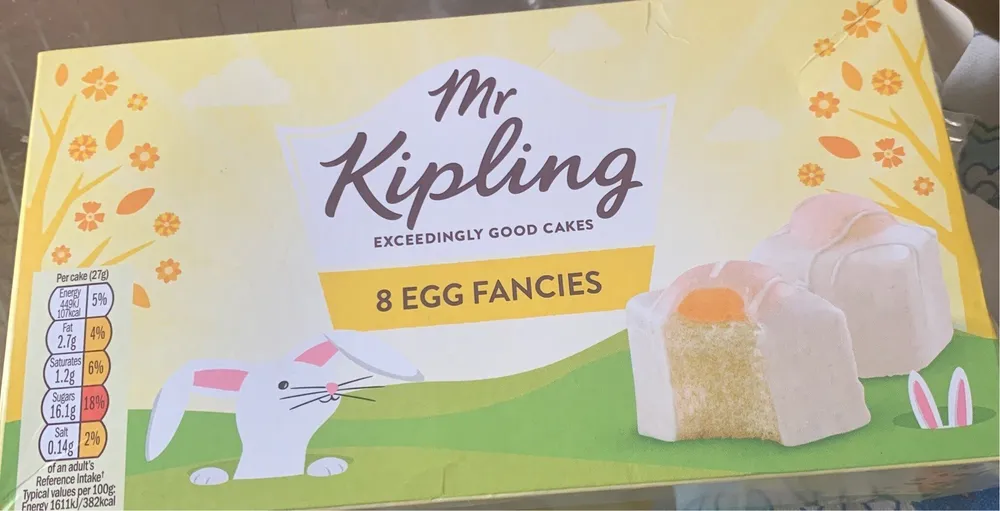 Egg Fancies Vanilla Flavour