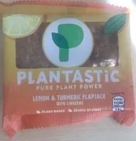 Plantastic lemon and turneric flapjack