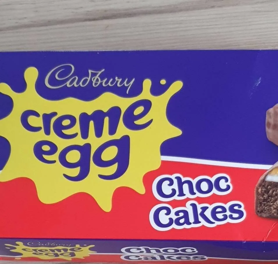 Creame egg choc cakes