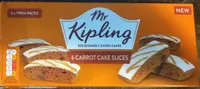 Carrot cake slice