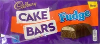 Cake bars fudge
