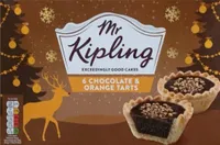 Chocolate & orange tarts