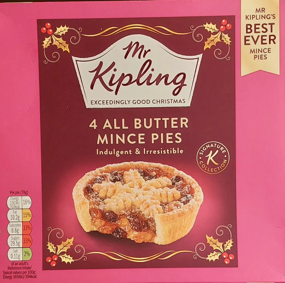 All Butter Mince Pie