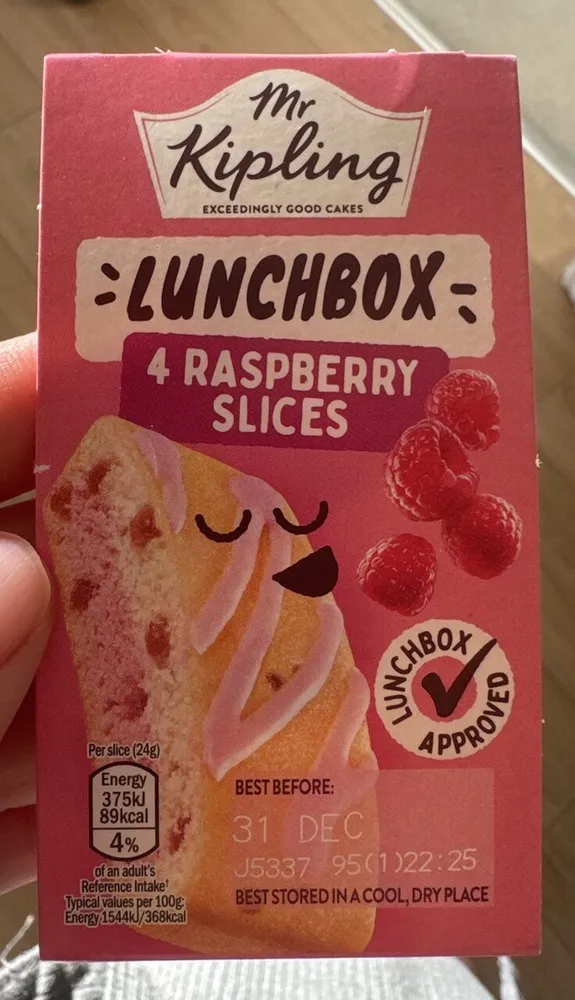 Raspberry Slices