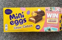 mini eggs choc cakes