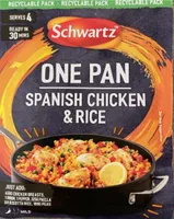 spanish chicken & rice sachet