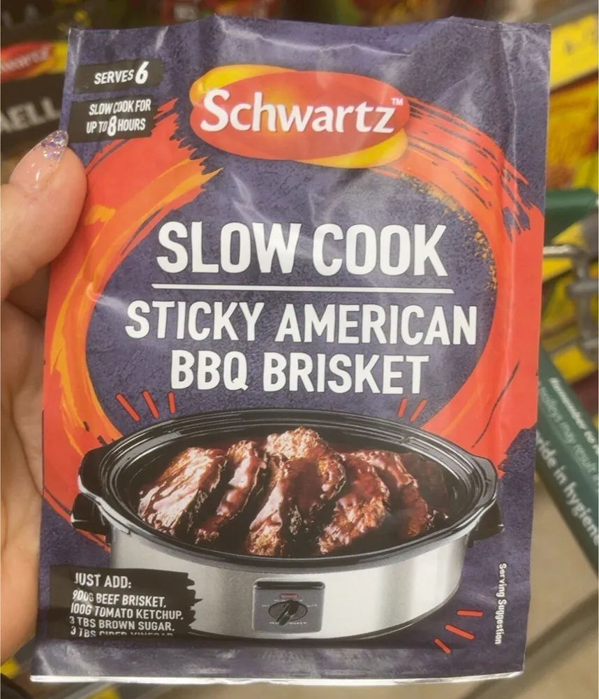 Sticky american bbq brisket