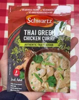 Thai green chicken curry