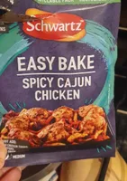 Easy bake spicy cajun chicken