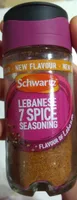 Lebanese 7 spice seasoning