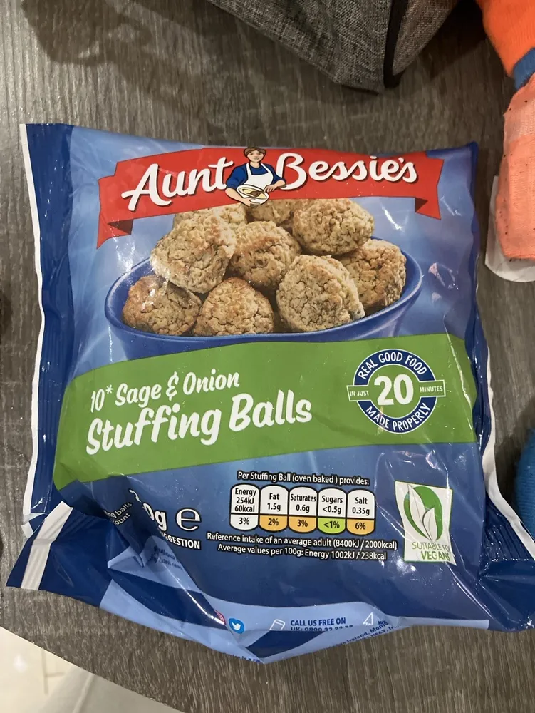 Sage & Onion Stuffing Balls