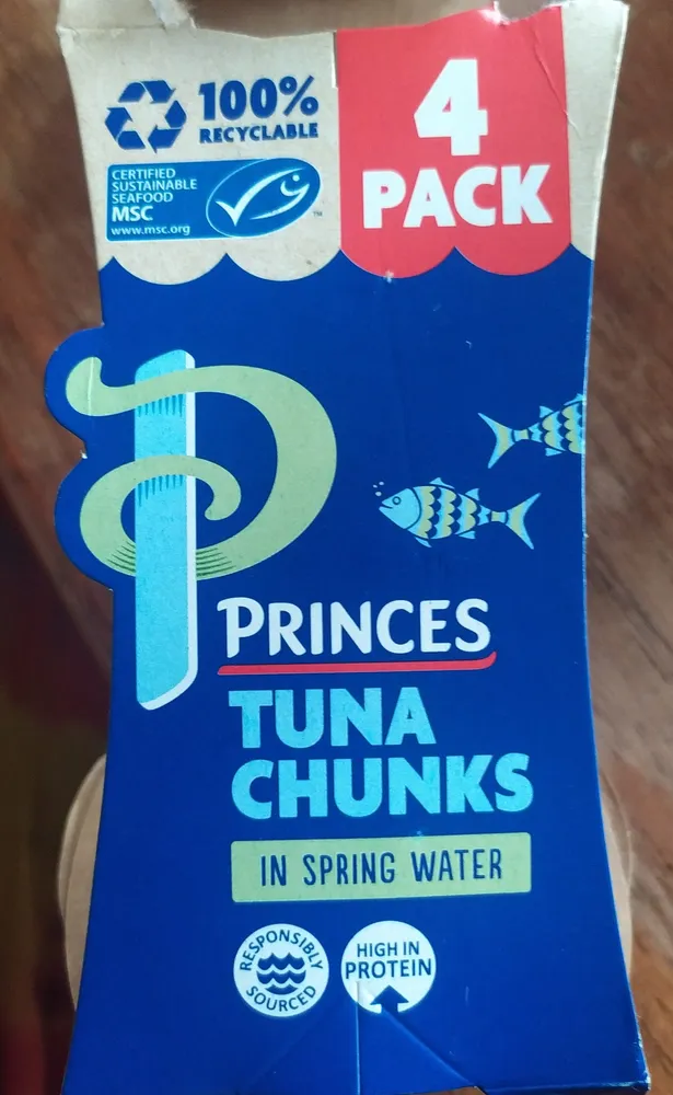 Tuna Chunks in Spring Water