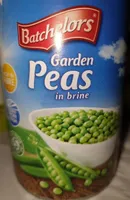 Garden peas in brine