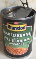 Baked Beans with Vegetarian Sausages