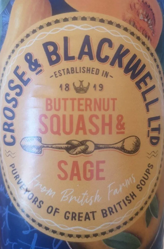 Butternut squash and sage soup