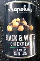Black and white Chickpeas