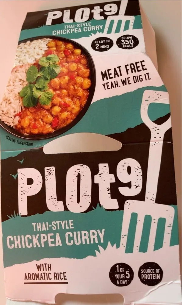 Thai style chickpea curry