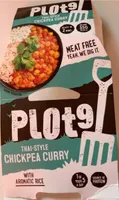 Thai style chickpea curry