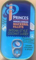 Mackerel Fillets Indian Style Coconut Curry