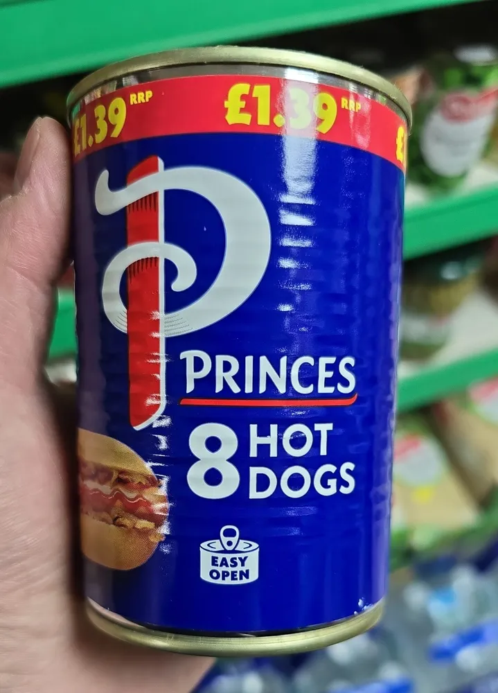 princes 8Hot dogs