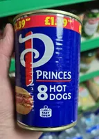 princes 8Hot dogs