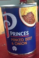Princes minced beef and onion