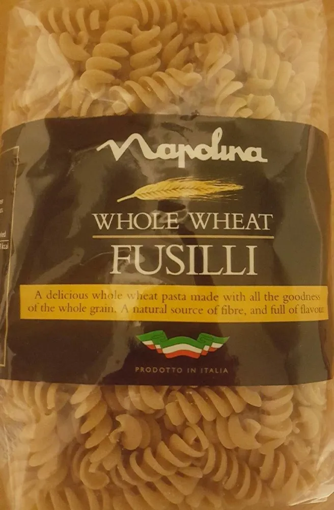 Napolina Whole Wheat Fusilli 500G