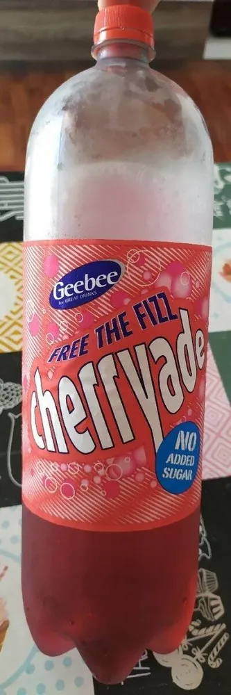 Refresco Geebee cereza sin azúcar añadido