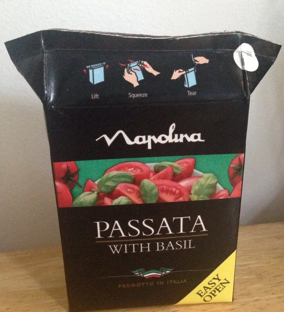 Passata with basil