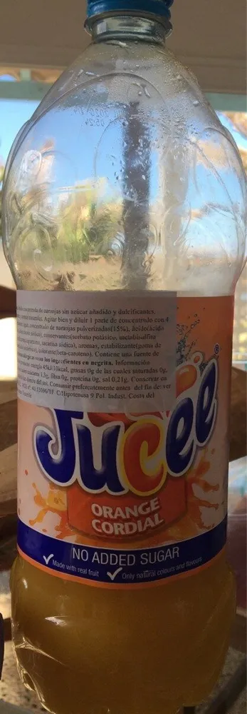 Jucee orange cordial