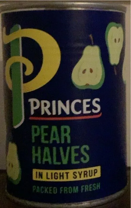 Pear Halves in light syrup