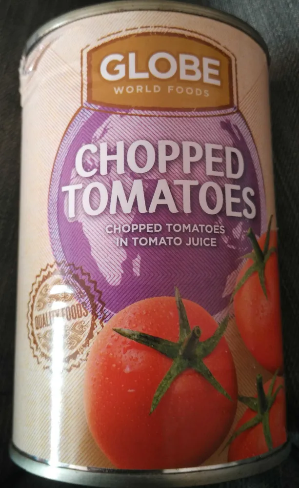 Chopped tomatoes in juice