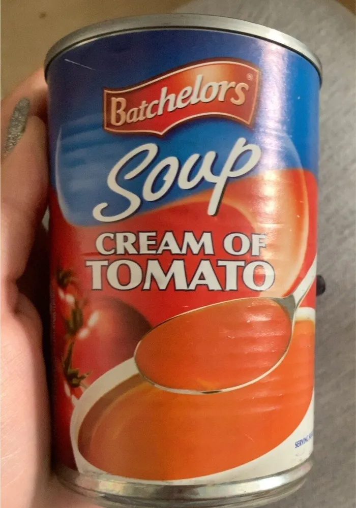 Soup of cream of tomato