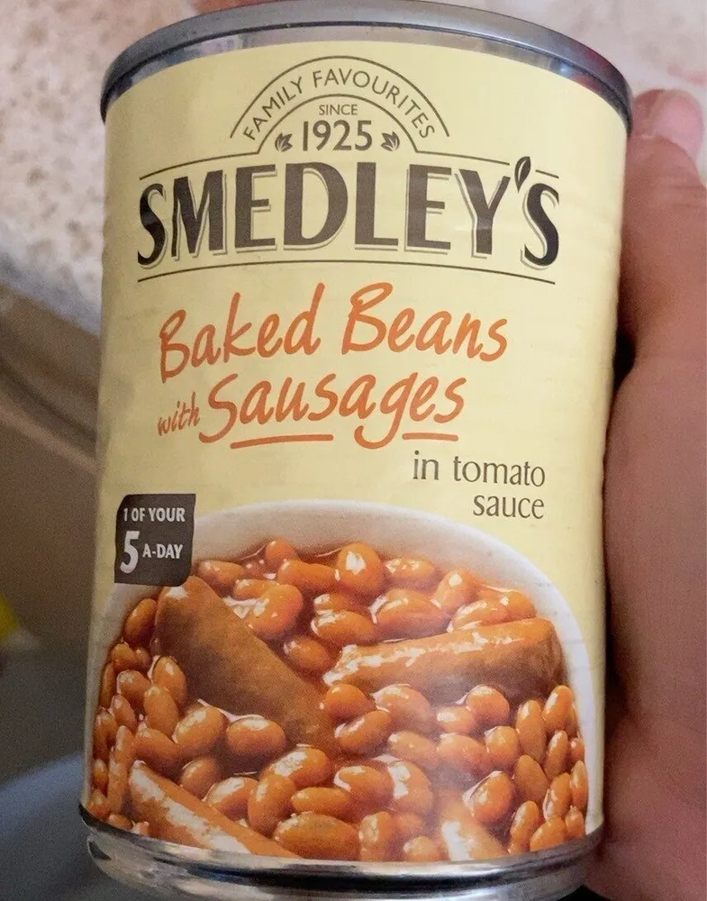 Baked beans and sauasges