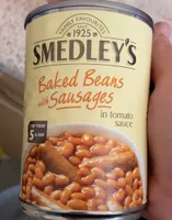 Baked beans and sauasges