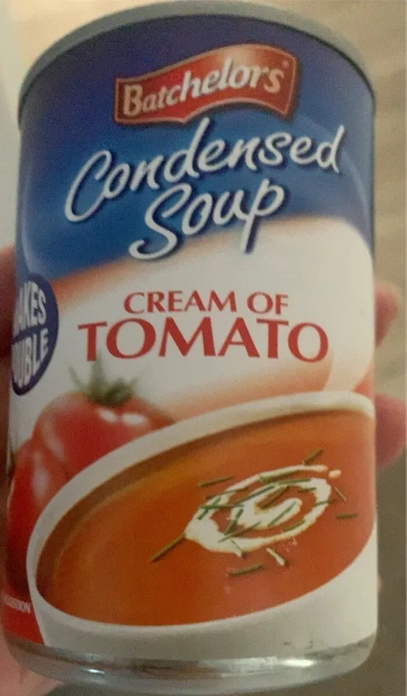 Condensed cream of tomato soup