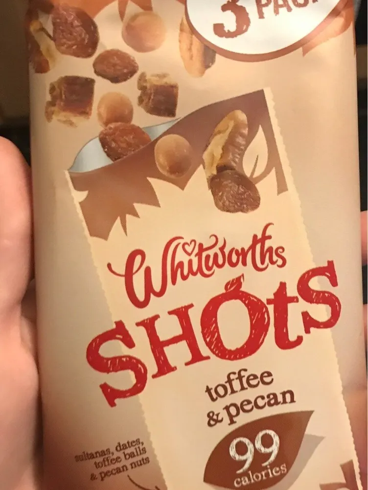 Whitworths Shots toffee&pecan