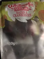Raisins and cranberries