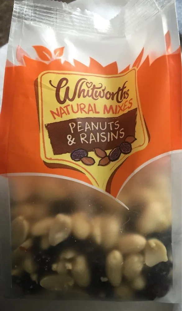 Peanuts and raisins