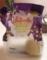 platano seco bañado en yogur