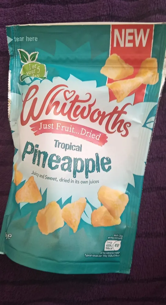 dried tropical pineapple