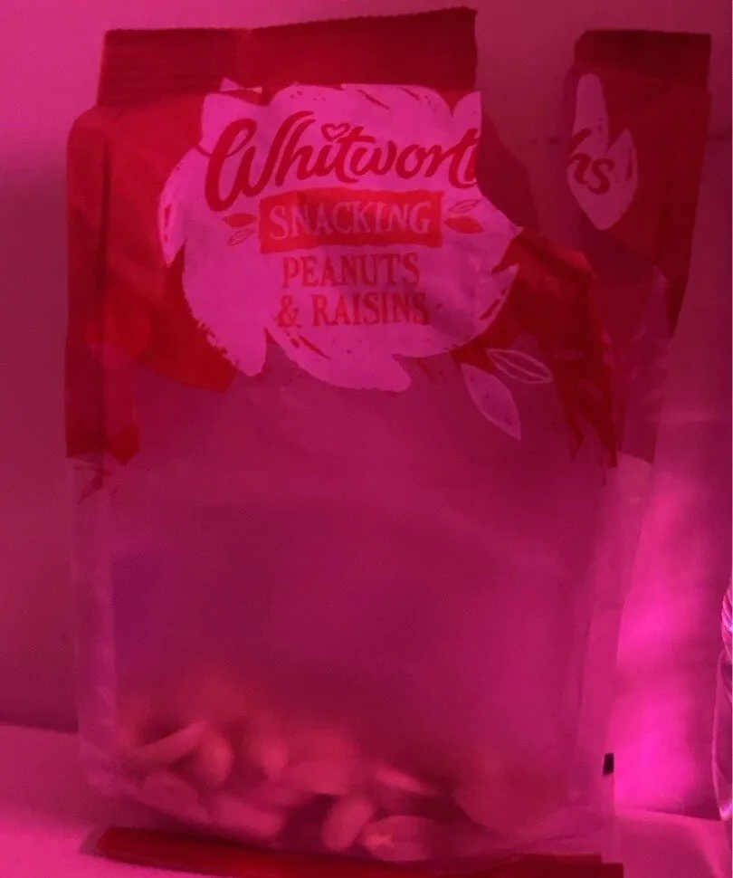 Snacking Peanuts and Raisins