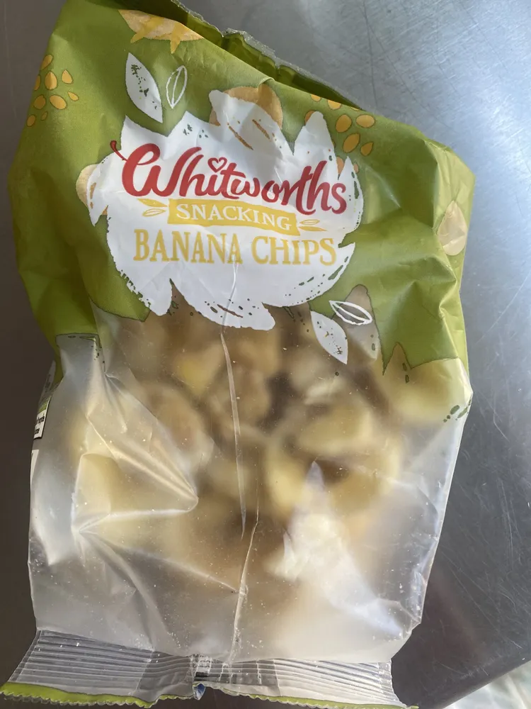 £1 (£1) Whitworths Banana Chips + Sweet + Crunchy