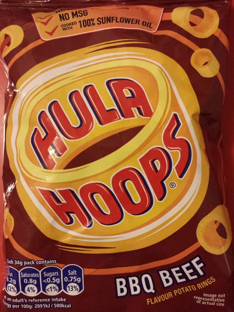 Hula Hoops BBQ Beef (Kp Snacks)