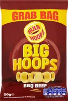 Hula Hoops Big Hoops BBQ Beef Flavour Potato Rings